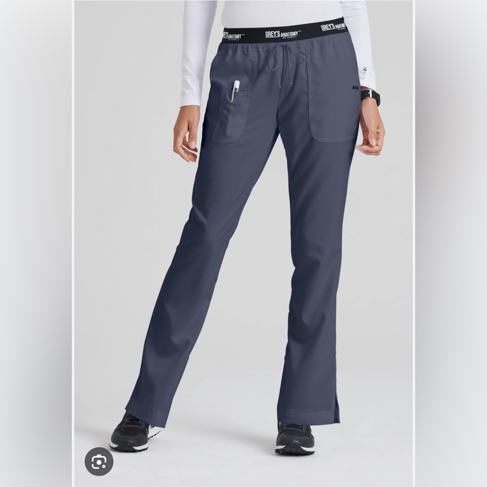 Grey’s Anatomy Active Aubrey Gray Scrub Pants Medium